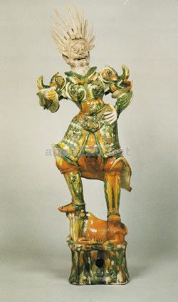 三彩神将